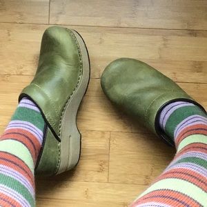 Dansko Professional Clogs, Green, Size 37 (7)